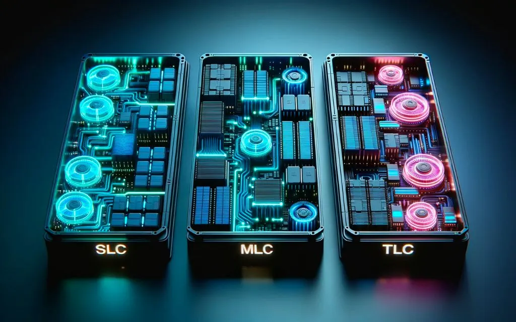 SLC, MLC eller TLC: Förståelse av olika SSD-celltyper