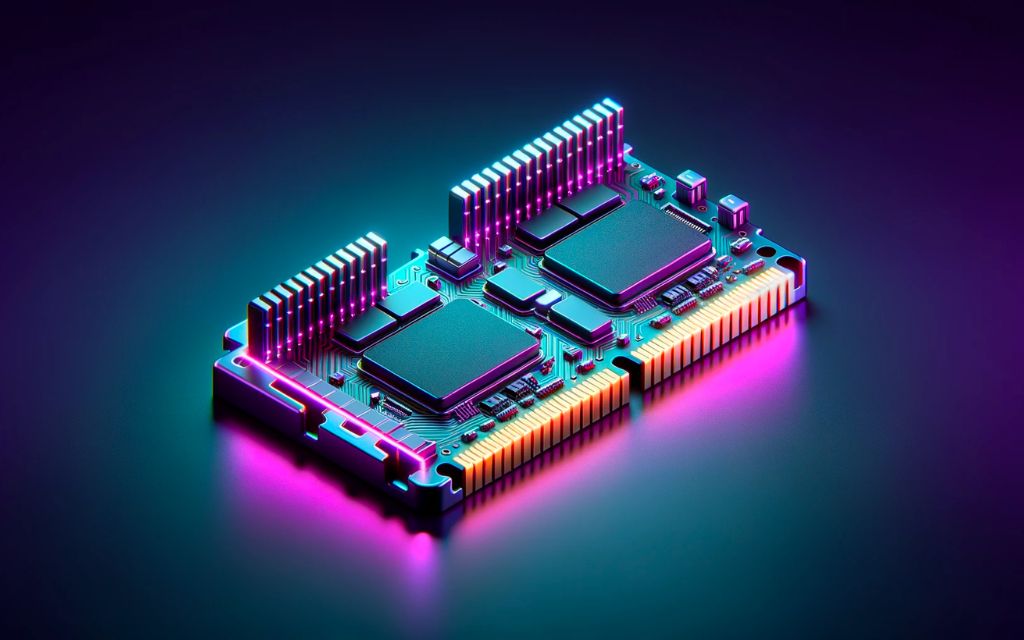 RAM minne i 3D